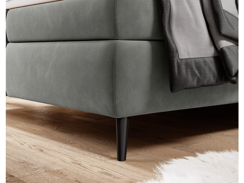 Boxspringbett WERNIGHT MADISON grau