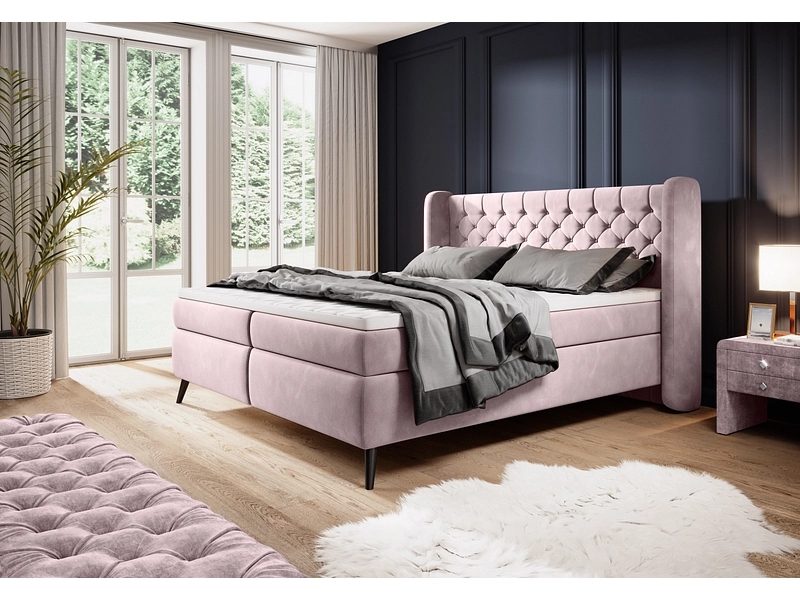 Boxspring WERNIGHT MADISON rose