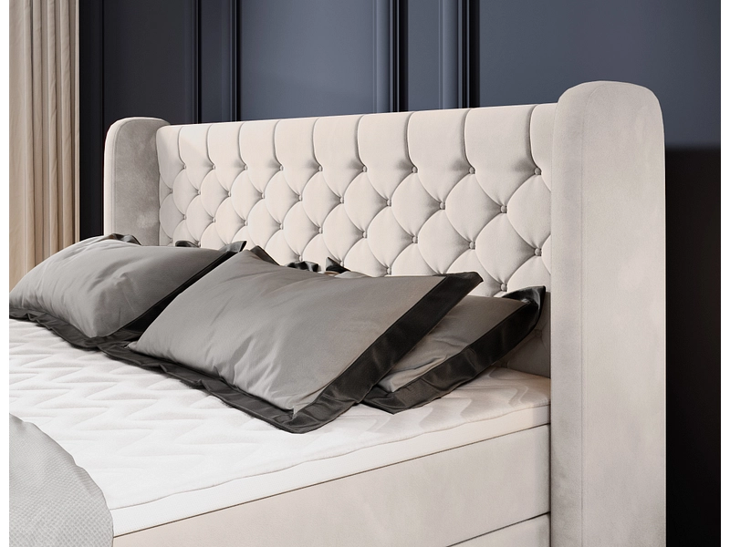 Boxspringbett WERNIGHT MADISON beige