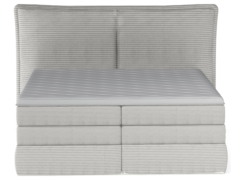 Boxspring WERNIGHT MADDEN blanc crème