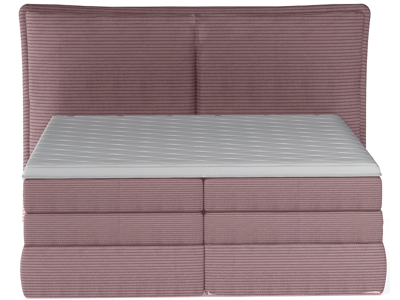 Boxspring WERNIGHT MADDEN rosa chiaro