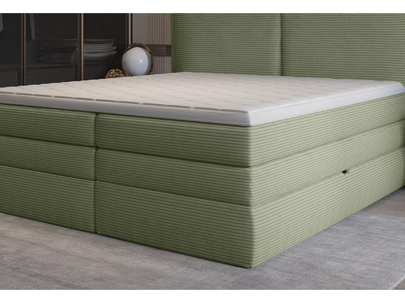 Boxspring WERNIGHT MADDEN verde
