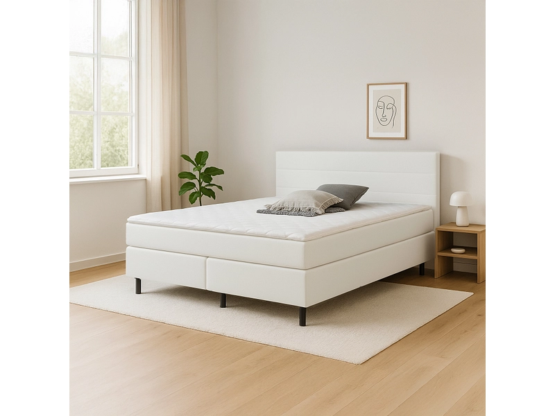 Boxspringbett ROOKIE beige Boxspringbett ROOKIE beige