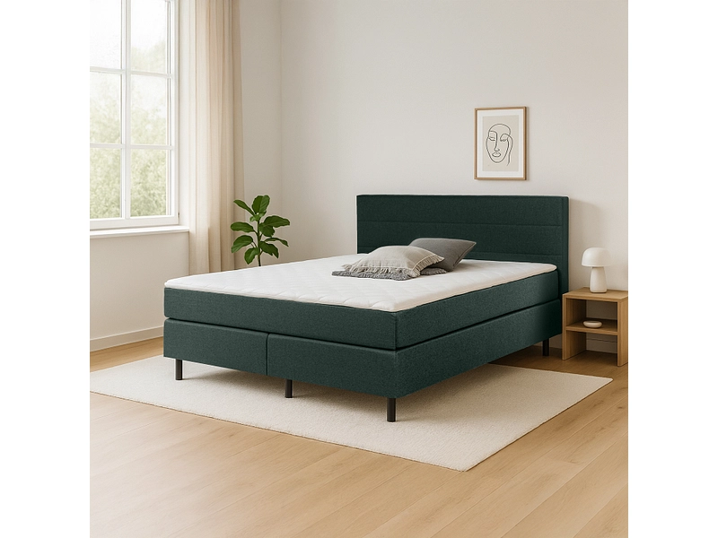 Boxspring ROOKIE verde