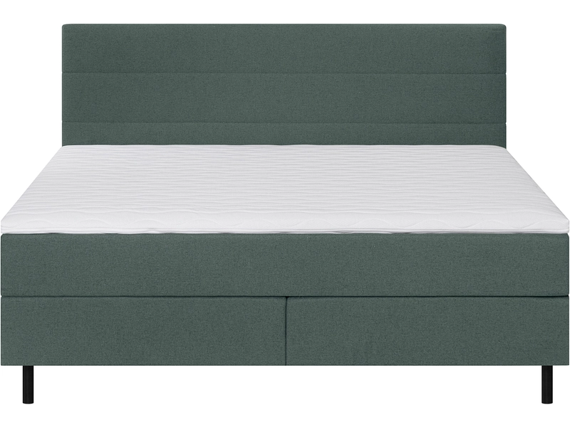 Boxspringbett ROOKIE grün Boxspringbett ROOKIE grün