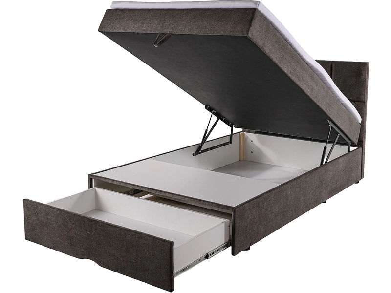 Boxbed SAMM marrone scuro Boxbed SAMM marrone scuro