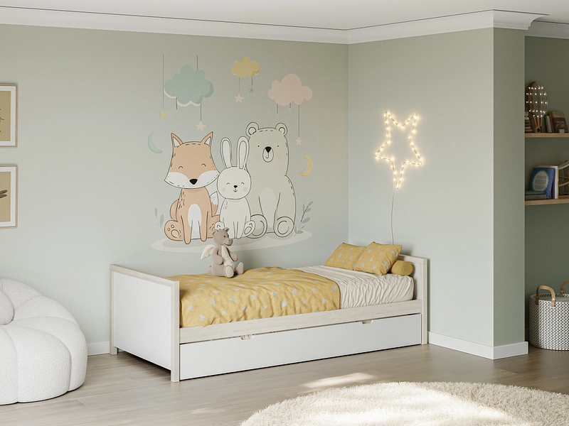 Doppelbett MOODY MARCKERIC