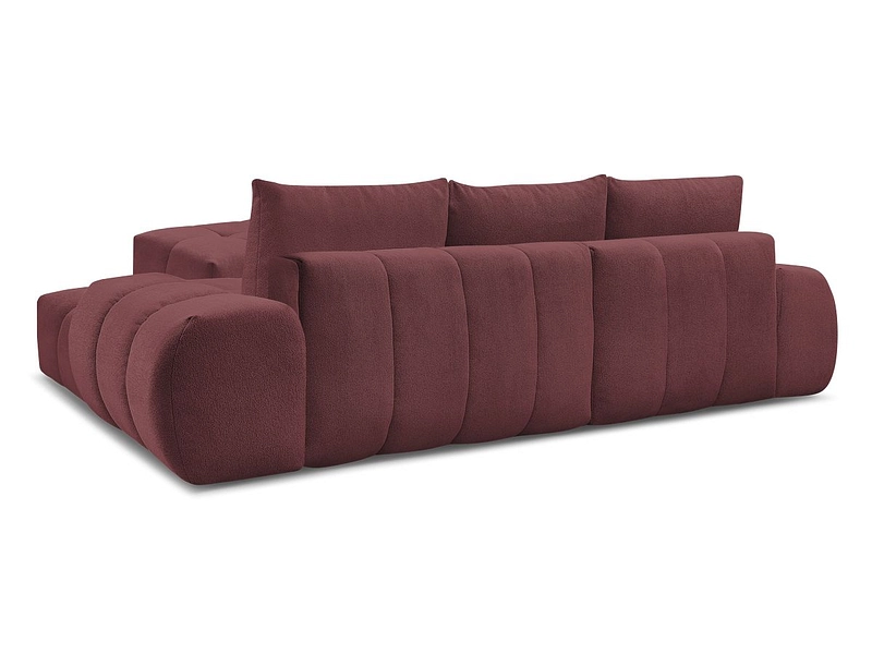 Divano ad angolo con pouf BOBOCHIC EVEREST