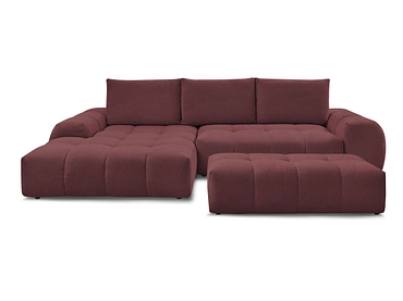 Ecksofa mit Hocker BOBOCHIC EVEREST