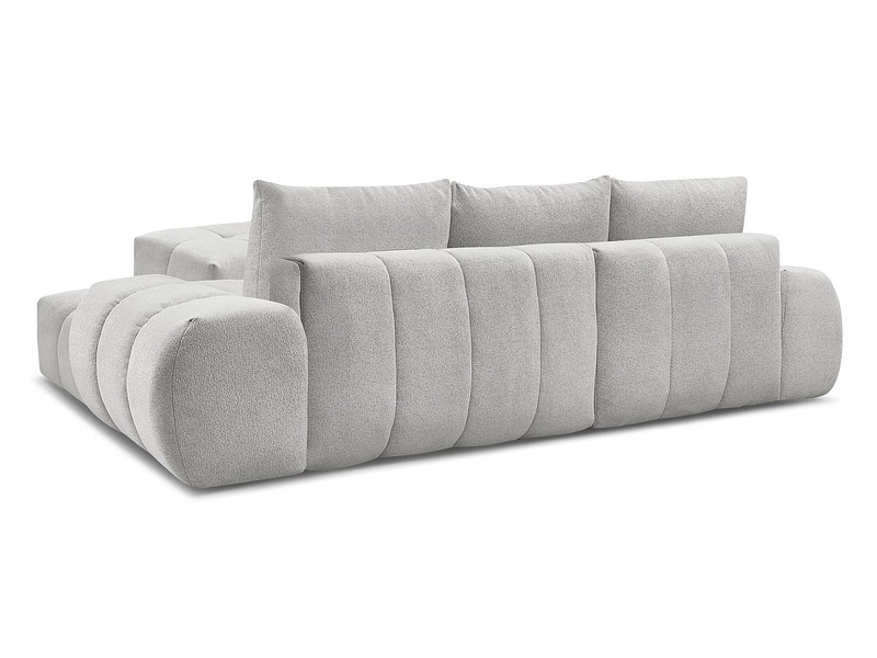 Divano ad angolo con pouf BOBOCHIC EVEREST