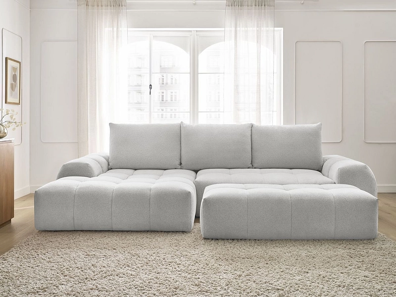 Ecksofa mit Hocker BOBOCHIC EVEREST