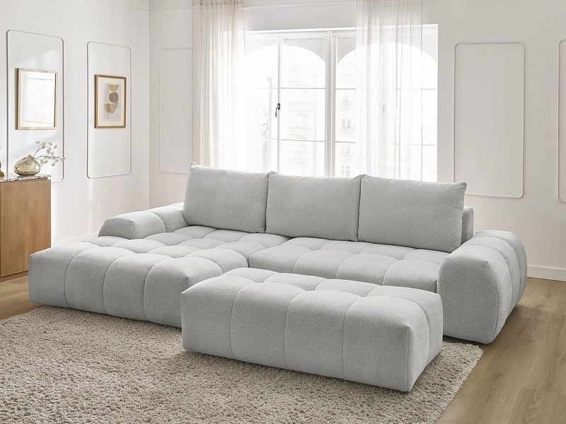 Ecksofa mit Hocker BOBOCHIC EVEREST