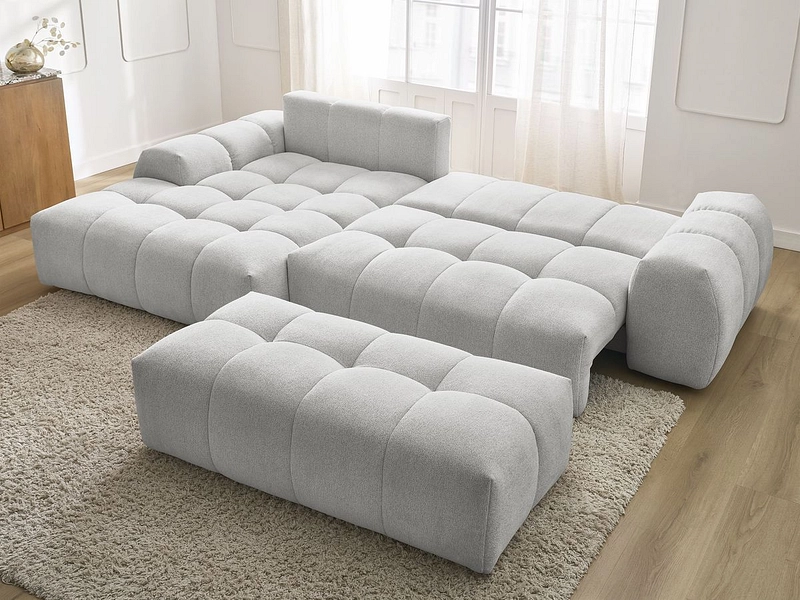 Ecksofa mit Hocker BOBOCHIC EVEREST