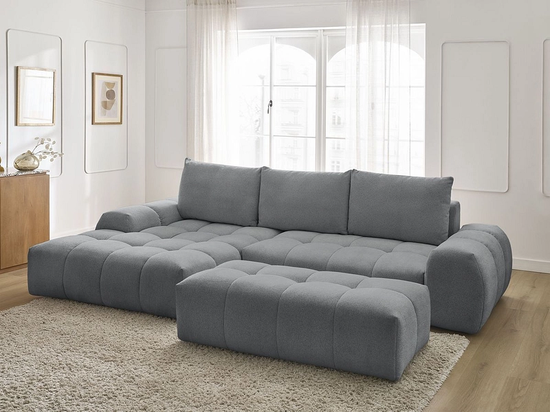 Ecksofa mit Hocker BOBOCHIC EVEREST