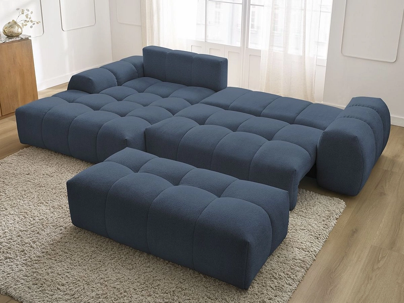 Ecksofa mit Hocker BOBOCHIC EVEREST