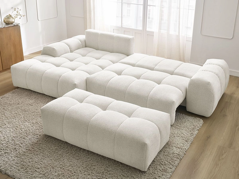 Ecksofa mit Hocker BOBOCHIC EVEREST