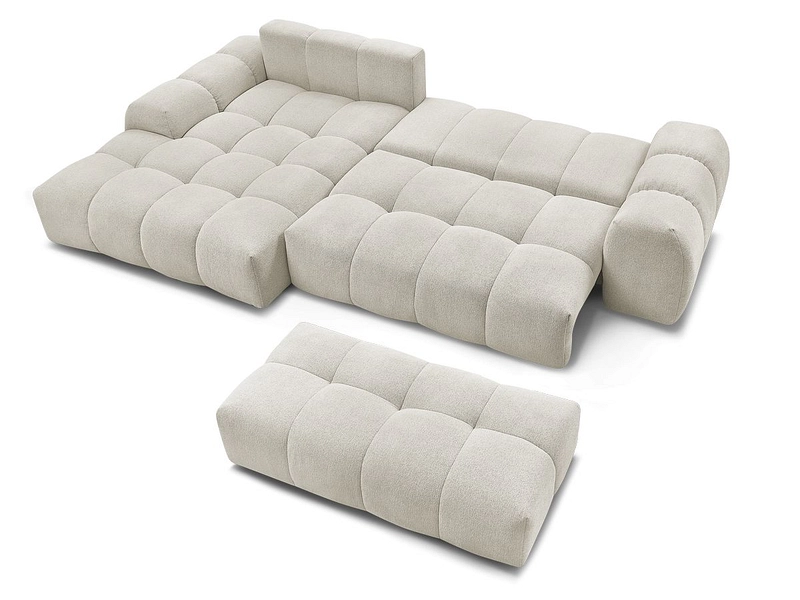 Ecksofa mit Hocker BOBOCHIC EVEREST