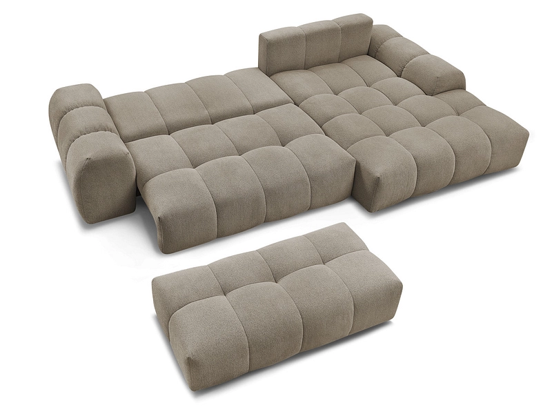 Ecksofa mit Hocker BOBOCHIC EVEREST