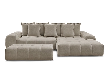 Ecksofa mit Hocker BOBOCHIC EVEREST
