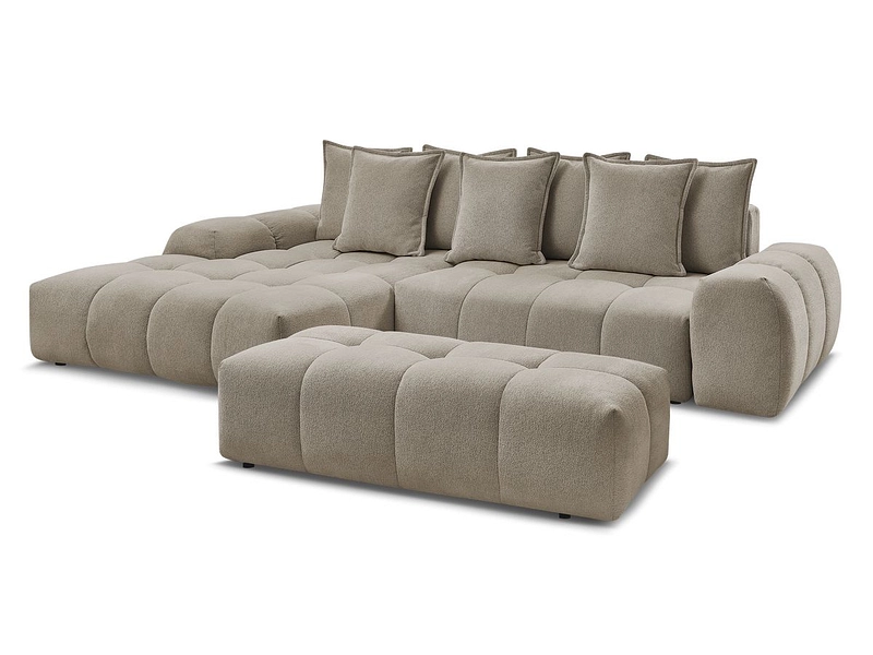 Ecksofa mit Hocker BOBOCHIC EVEREST