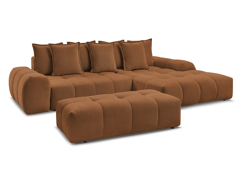 Ecksofa mit Hocker BOBOCHIC EVEREST