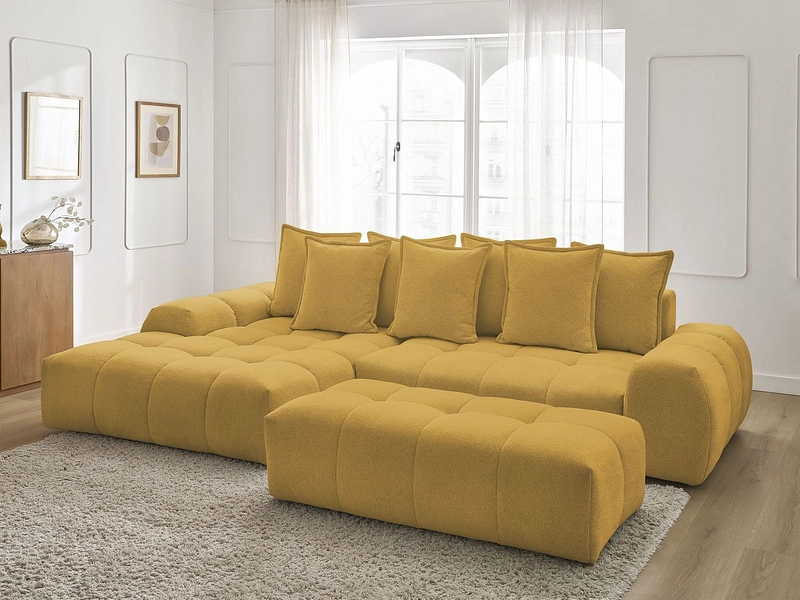 Ecksofa mit Hocker BOBOCHIC EVEREST