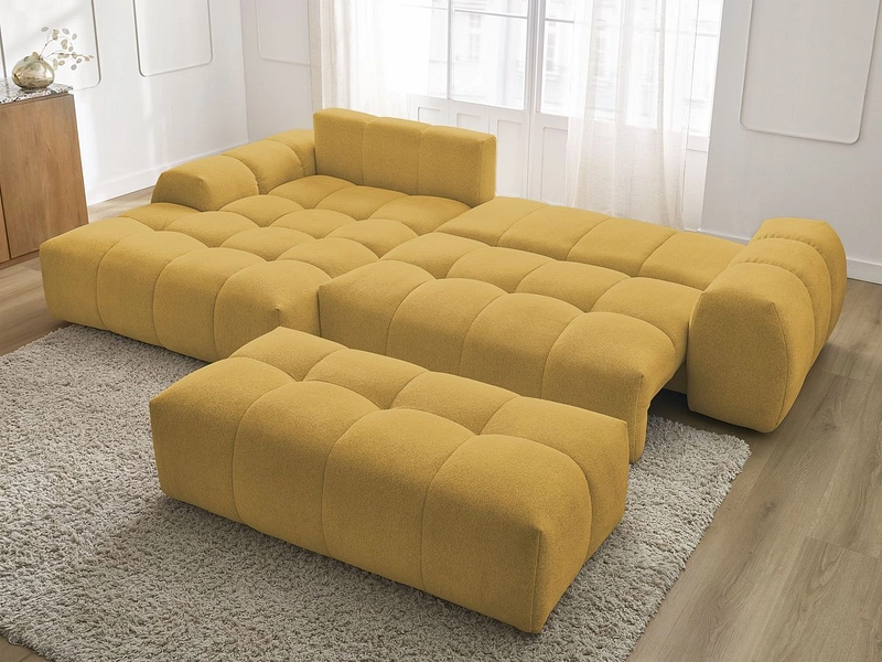 Ecksofa mit Hocker BOBOCHIC EVEREST