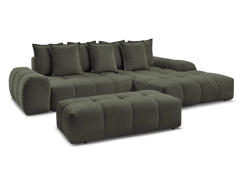 Ecksofa mit Hocker BOBOCHIC EVEREST