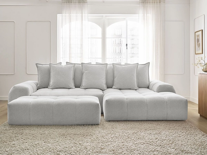 Ecksofa mit Hocker BOBOCHIC EVEREST