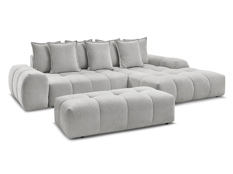 Ecksofa mit Hocker BOBOCHIC EVEREST