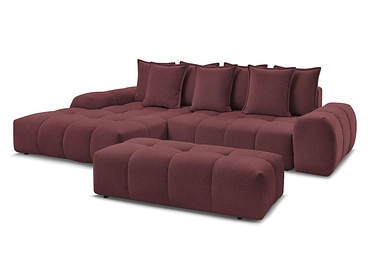 Ecksofa mit Hocker BOBOCHIC EVEREST