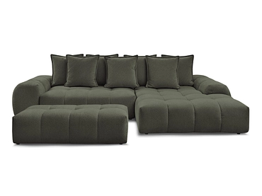 Ecksofa mit Hocker BOBOCHIC EVEREST