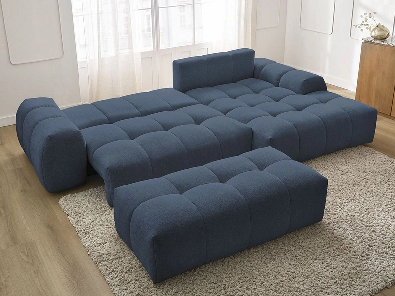 Ecksofa mit Hocker BOBOCHIC EVEREST