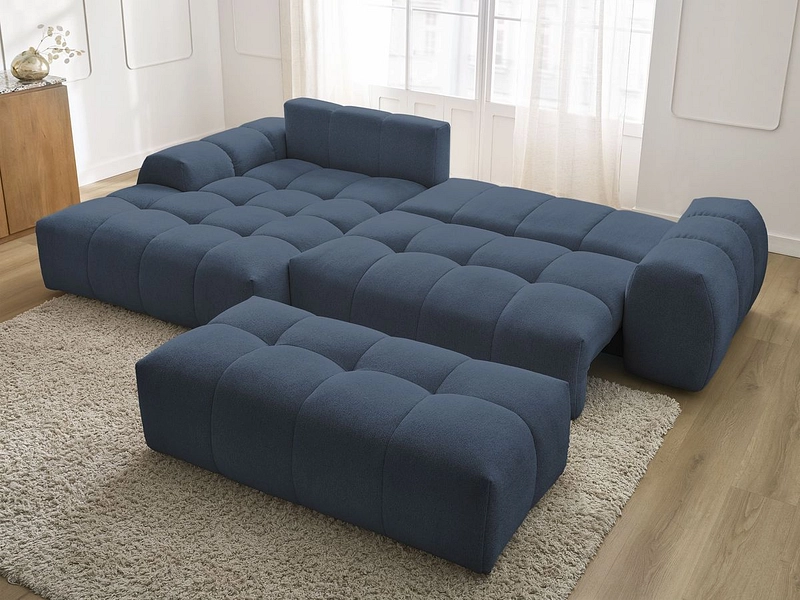 Ecksofa mit Hocker BOBOCHIC EVEREST