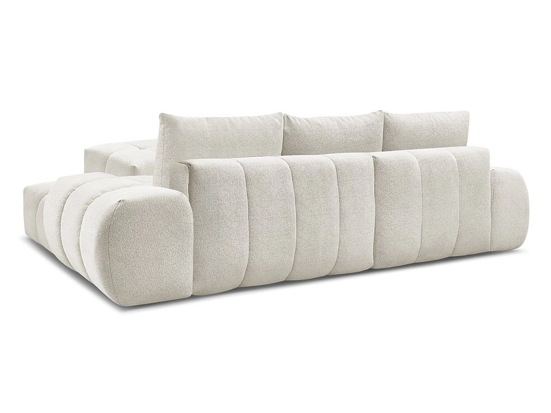 Divano ad angolo con pouf BOBOCHIC EVEREST
