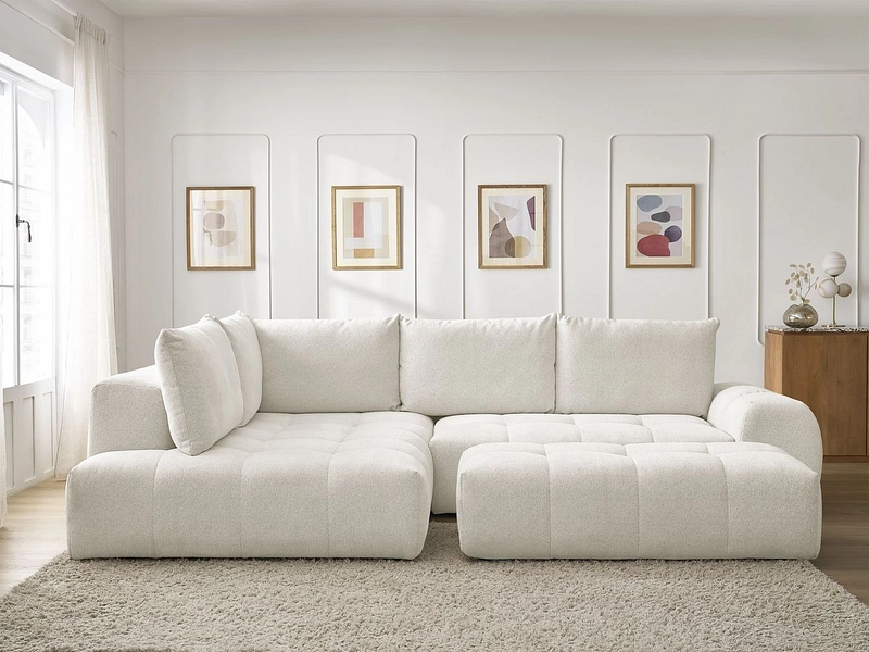 Ecksofa mit Hocker BOBOCHIC EVEREST