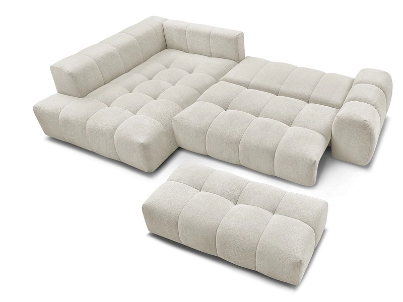 Ecksofa mit Hocker BOBOCHIC EVEREST