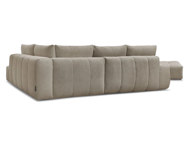 Canapé d'angle avec pouf BOBOCHIC EVEREST