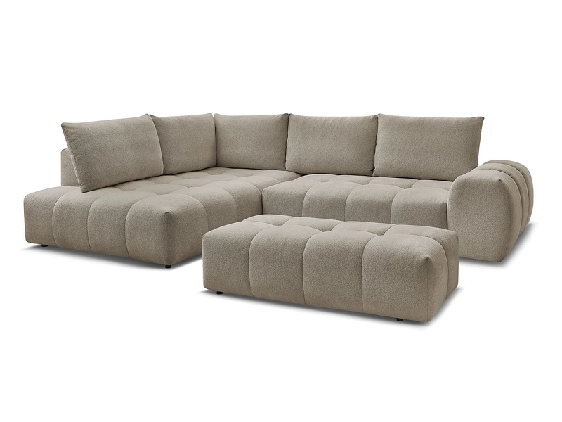Ecksofa mit Hocker BOBOCHIC EVEREST
