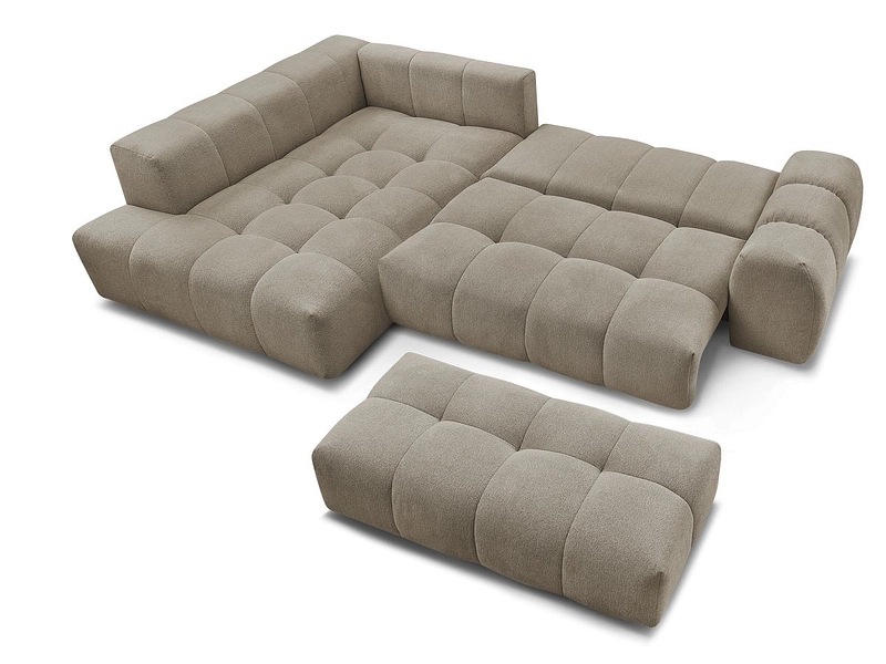 Ecksofa mit Hocker BOBOCHIC EVEREST