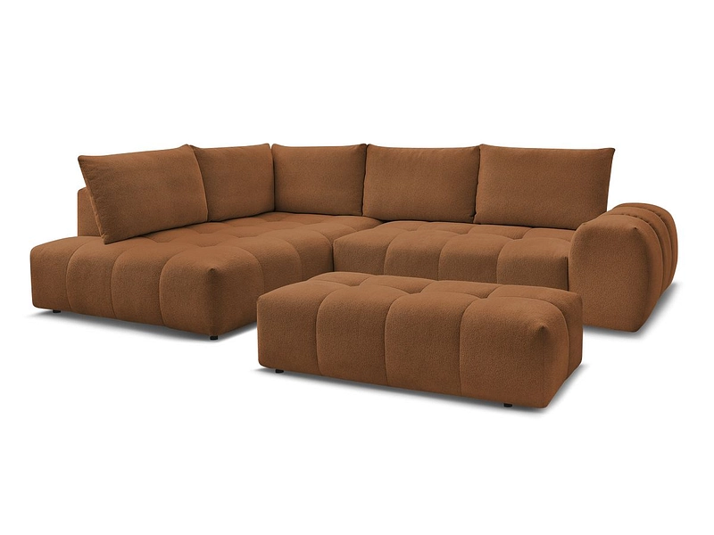 Ecksofa mit Hocker BOBOCHIC EVEREST