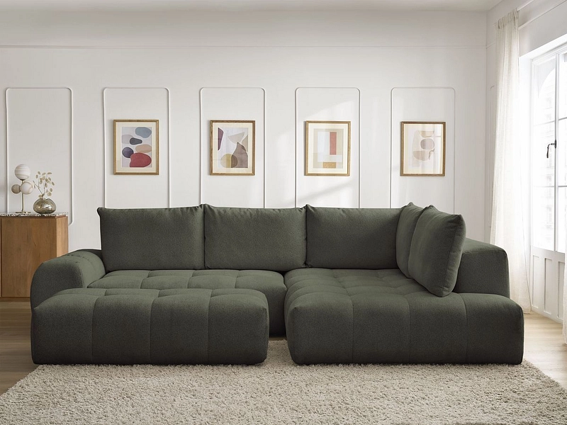 Ecksofa mit Hocker BOBOCHIC EVEREST
