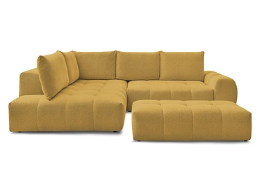 Canapé d'angle avec pouf BOBOCHIC EVEREST