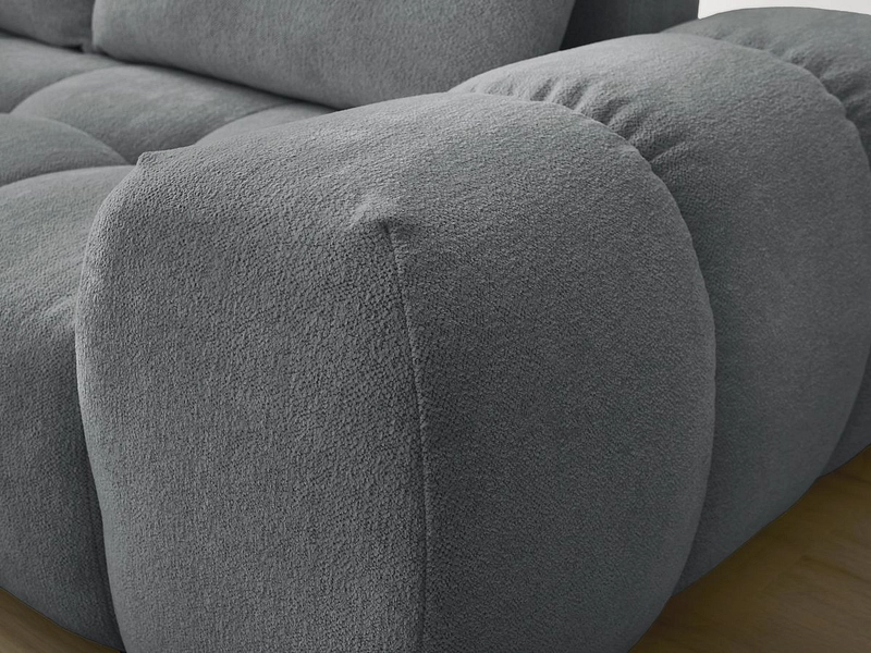 Canapé d'angle avec pouf BOBOCHIC EVEREST