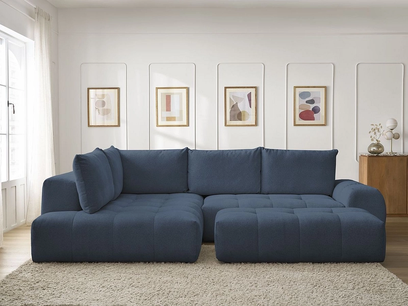 Ecksofa mit Hocker BOBOCHIC EVEREST