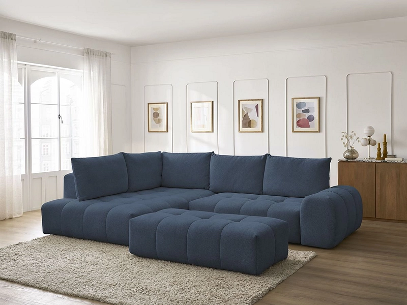 Ecksofa mit Hocker BOBOCHIC EVEREST