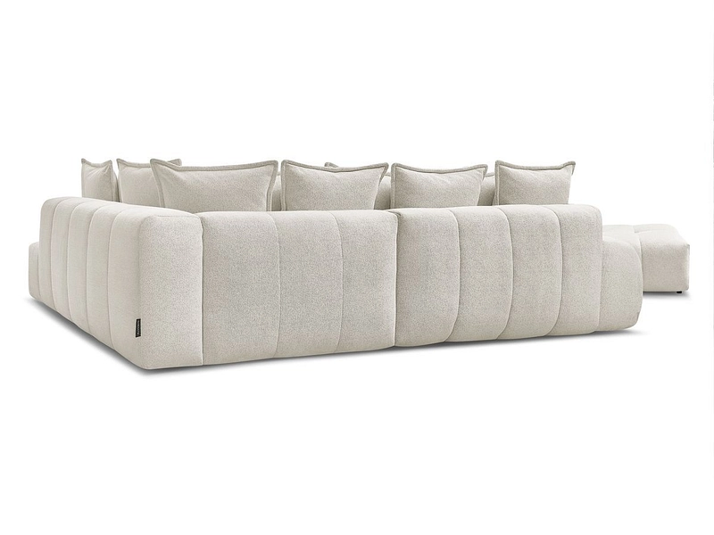 Canapé d'angle avec pouf BOBOCHIC EVEREST