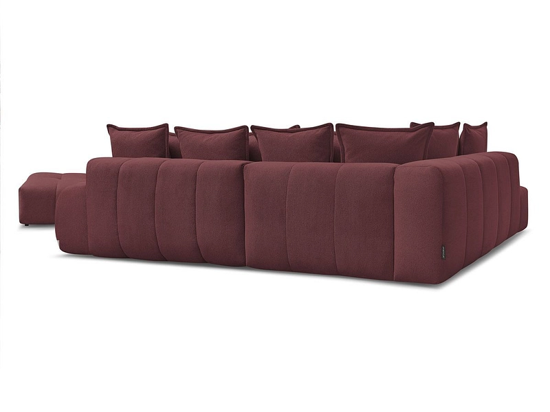 Canapé d'angle avec pouf BOBOCHIC EVEREST