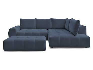Canapé d'angle avec pouf BOBOCHIC EVEREST
