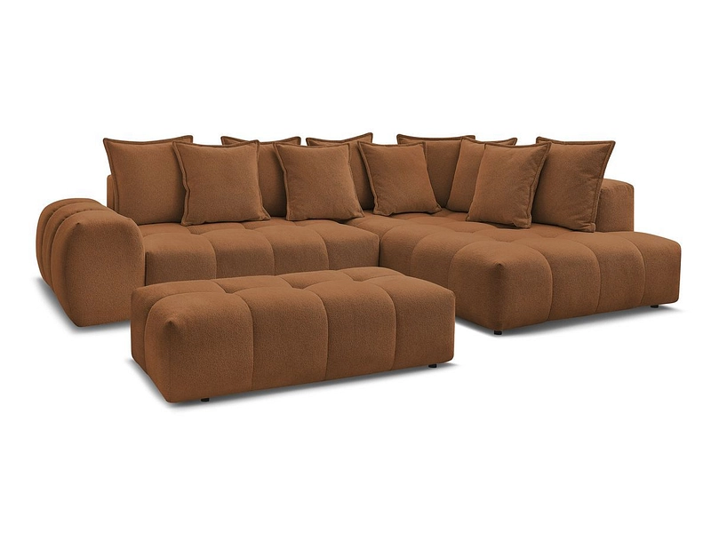 Ecksofa mit Hocker BOBOCHIC EVEREST